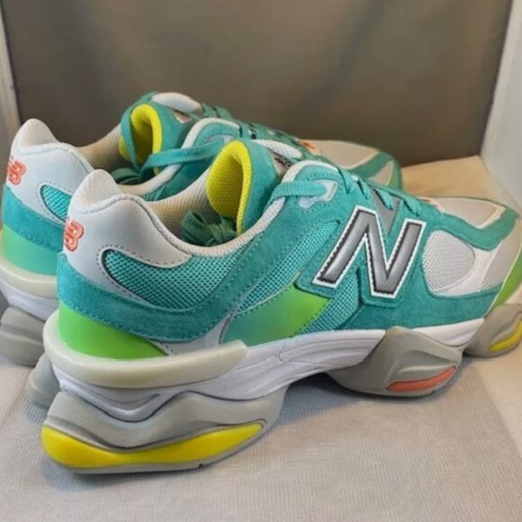 New Balance 9060 DTLR Cyan Burst Men Sneaker U9060DBT - Picture 3 of 8